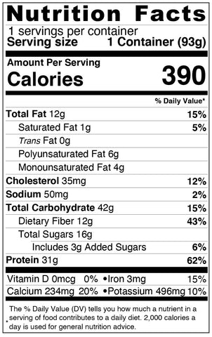 Cinnamon Raisin Crunch Nutrition Info