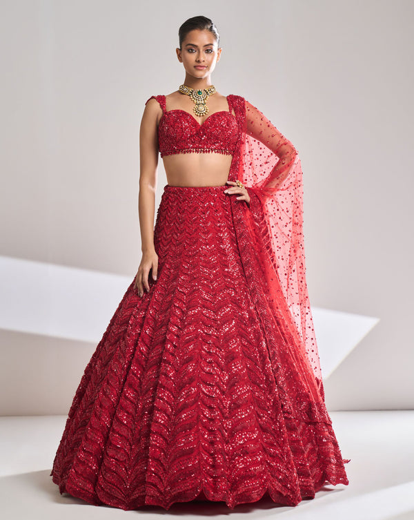 Red Color Georgette Embroidery Sequence Work Lehenga Choli, Lehenga Choli  for USA Women, Designer Lehenga Choli, Party Wear Lehenga, Lehenga - Etsy