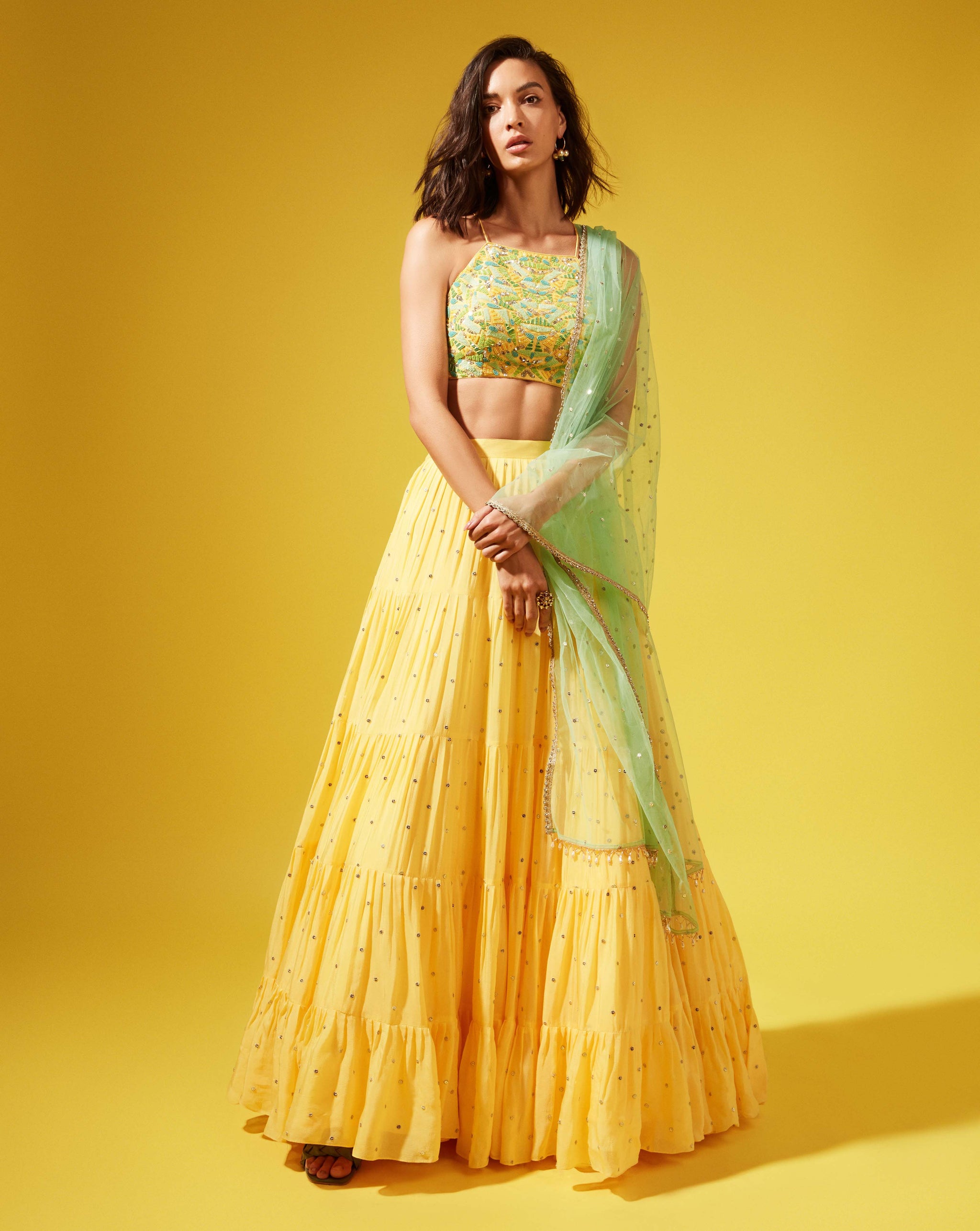 Light Yellow Color Butterfly Net Embroidery Work Designer Party Wear Lehenga  Choli -4465154817 in 2023 | Lehenga choli, Party wear lehenga, Designer  lehenga choli