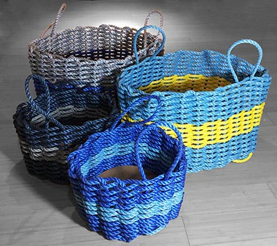 Lobster Rope Baskets – Kennebec Cabin Company