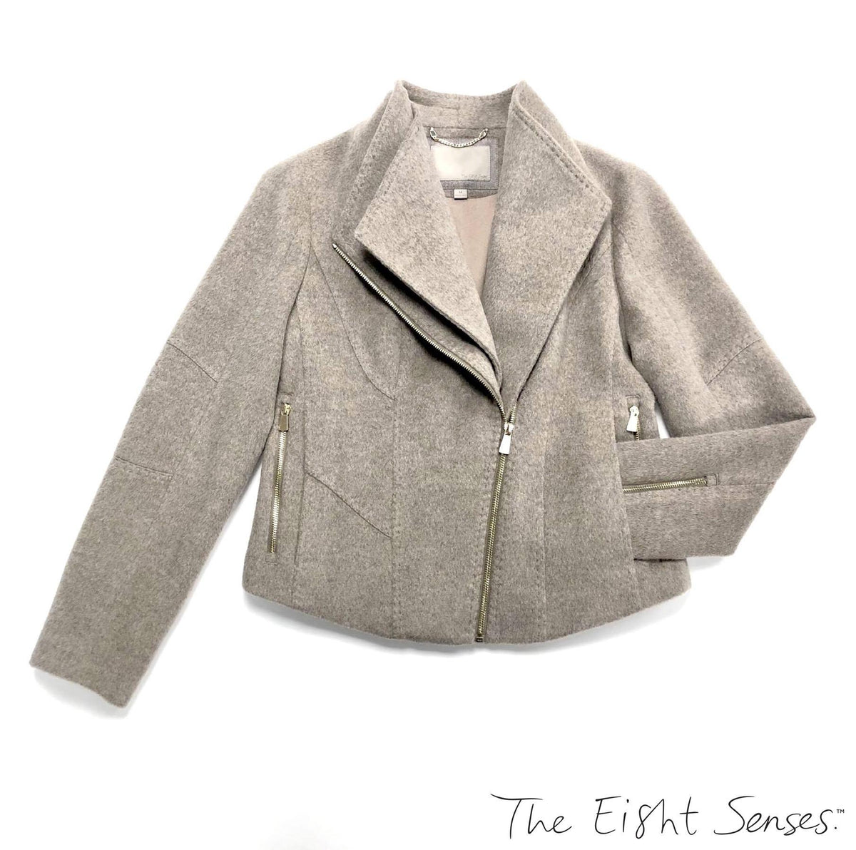 Wool Angora Biker Jacket by The Eight Senses – The Eight Senses®