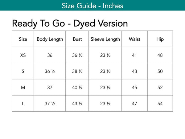 Ready To Go - Dyed Version Jackets The Eight Senses® 