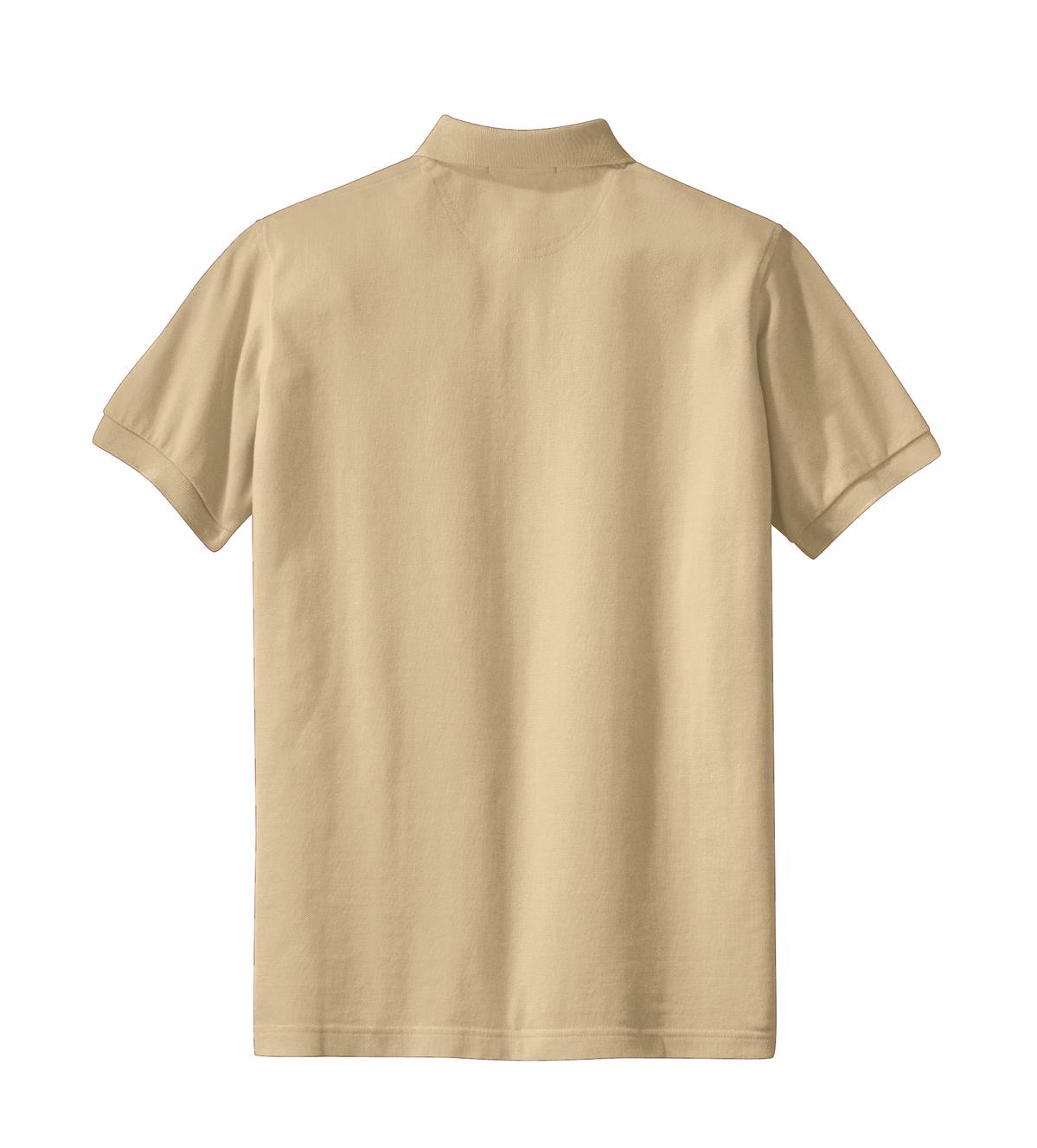 beige polo shirt womens