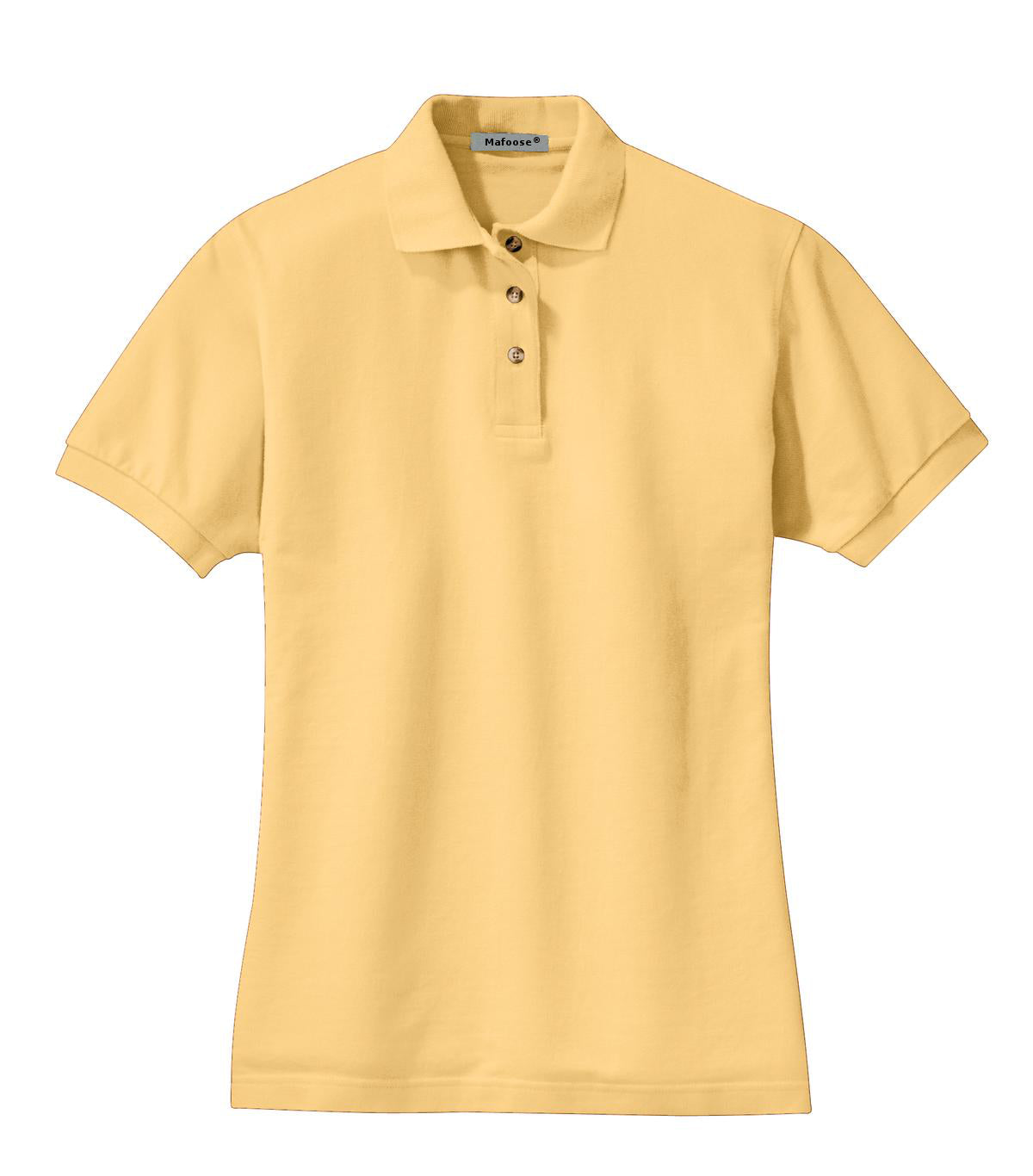 women's cotton pique polo shirts