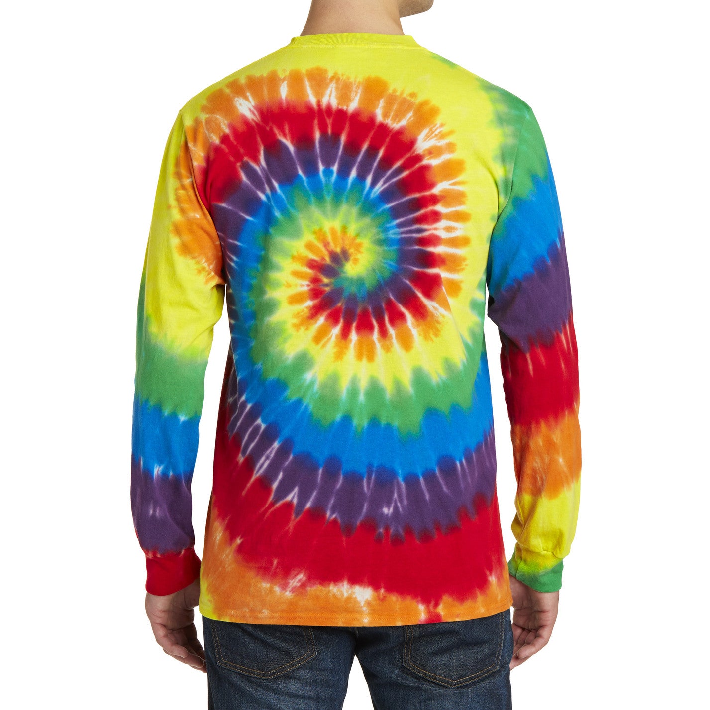 Men's Tie-Dye Long Sleeve Tee – Mafoose.com