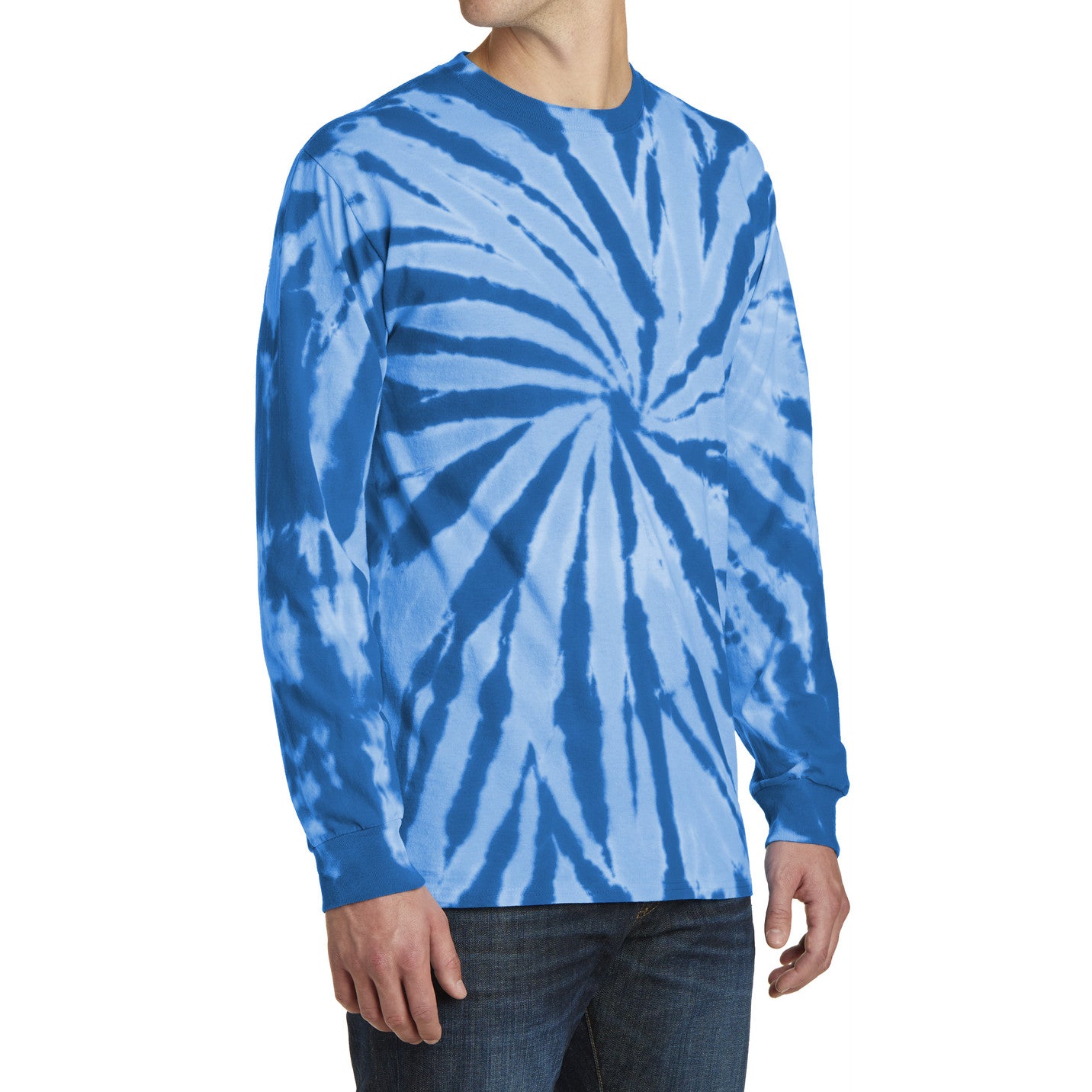 Men's Tie-Dye Long Sleeve Tee – Mafoose.com