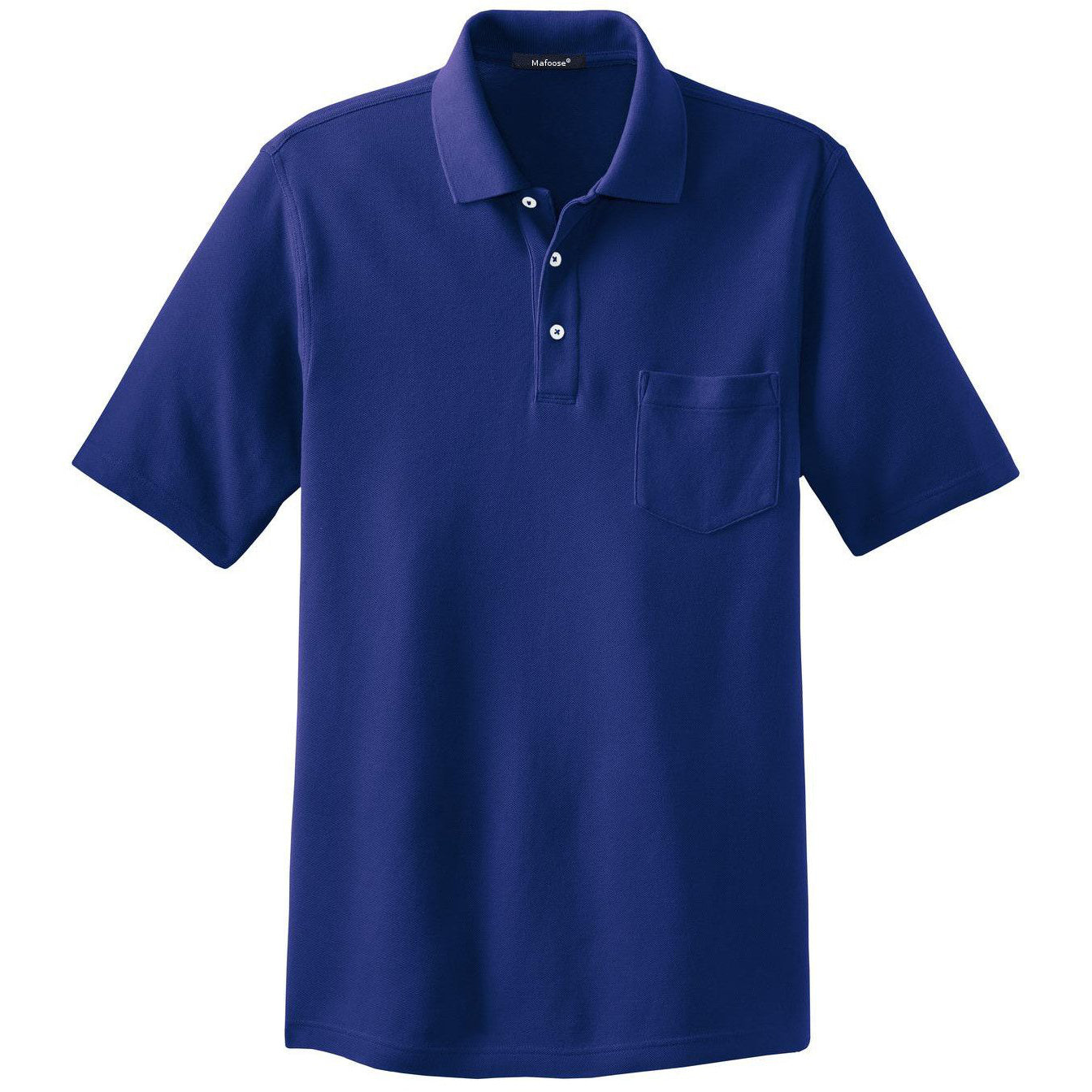 Pique Pocket Polo Shirt | Mafoose Men's EZCotton Pique Pocket Polo ...