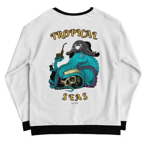 a sweatshirt from ethical clothing brand Tropical Seas