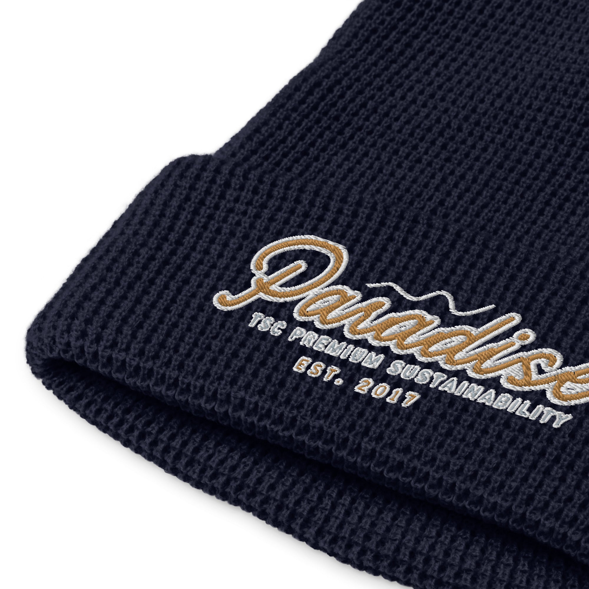 Tropical Seas Clothing - Premium Paradise Waffle Beanie image 7