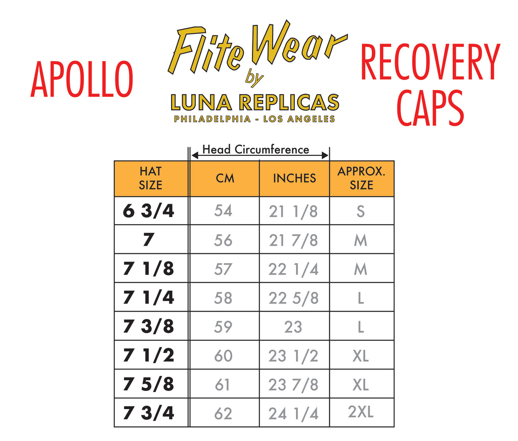 Recovery Hat - APOLLO 11 - U.S.S. HORNET CREW – LUNA REPLICAS