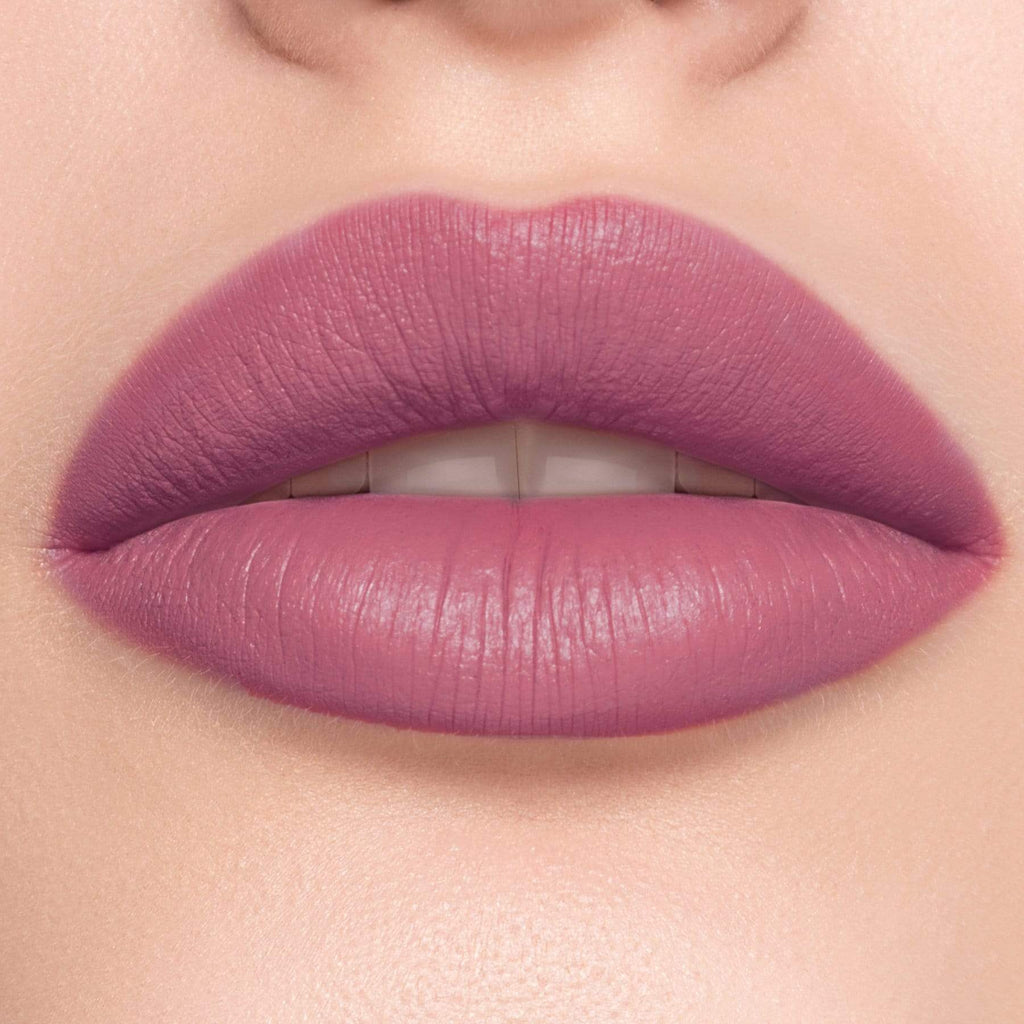 Mirenesse French Velvet Kiss Lipstick In A Dark Pink Shade 