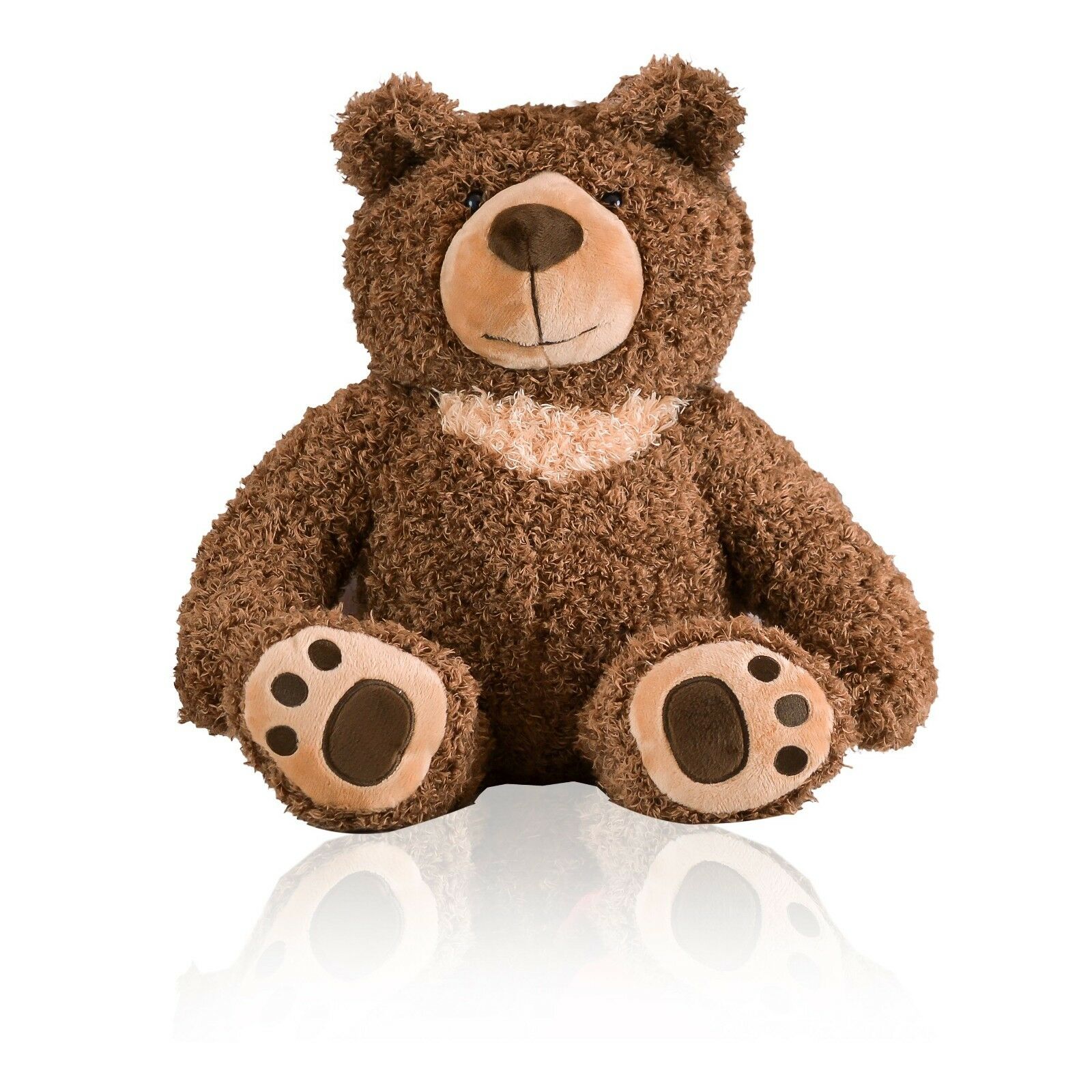 small dark brown teddy bear