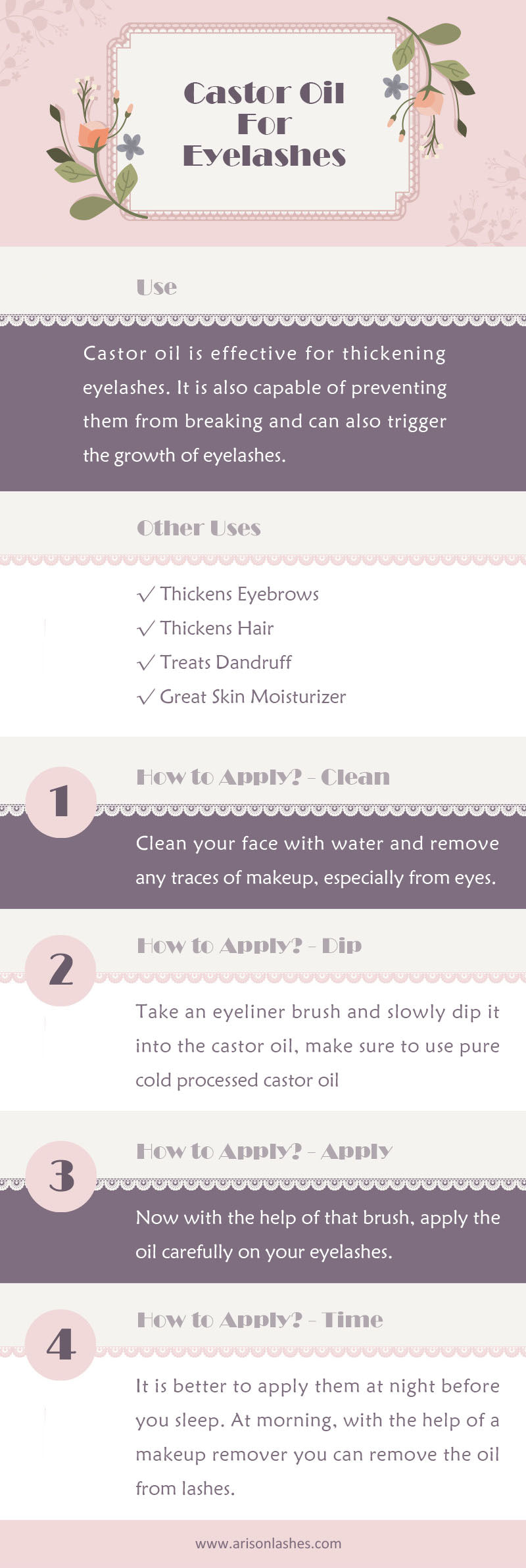 Castor Oil for Eyelashes