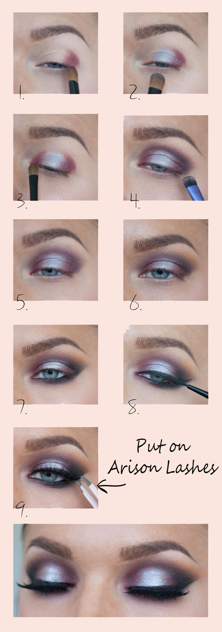 Party Eye Make up Tutorials for You to Rock