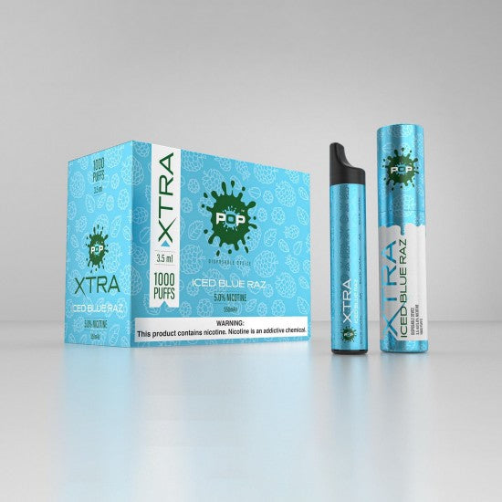 Pop Xtra Dispoable Vape Pen Thenicsalt The Nic Salt