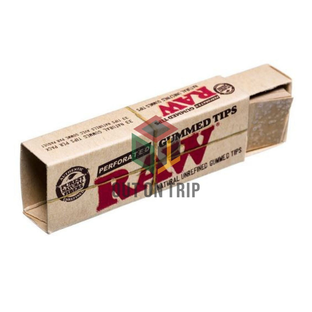 Raw Slim Sized Cotton Filter Rolling Tips for RYO Tobacco