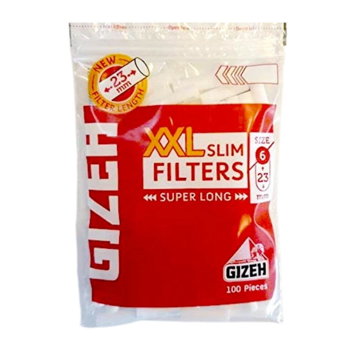 Gizeh Slim Filter Menthol, 6mm je 120 Filter – Ziggipop