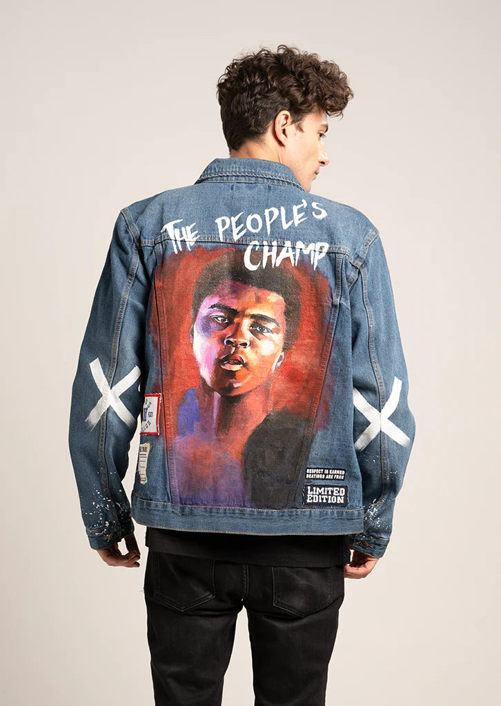 Shop Handpainted Denim Jackets From Valkyre Clothing