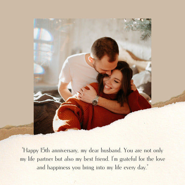 Crystal Anniversary Quotes For Husband - Ali Junina