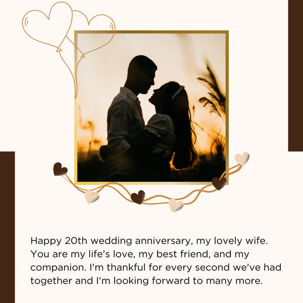 20 year wedding anniversary quotes