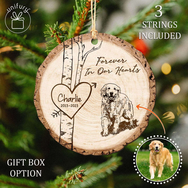 Personalized-Pet-Memorial-Shape-Wooden-Ornament