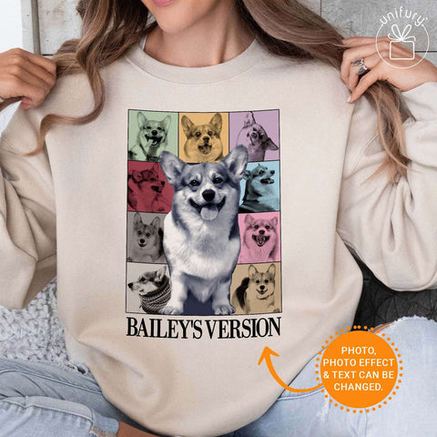 Dogs Version Tee Sleeve Printed Standard Sweatshirt