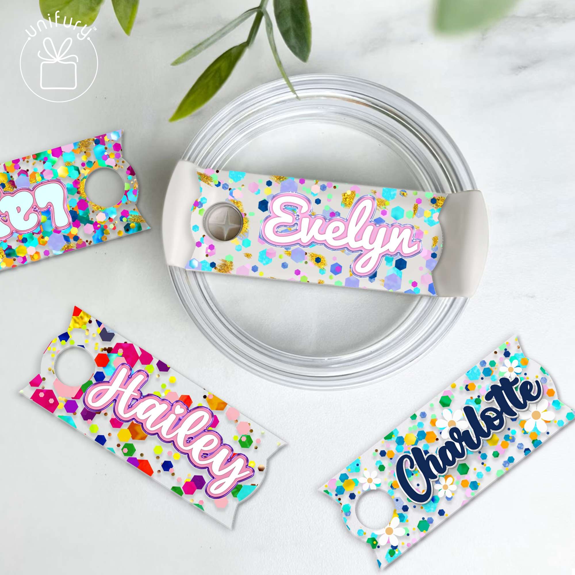 Stanley Lid Toppers/Name Tag – Mini Marie CO.