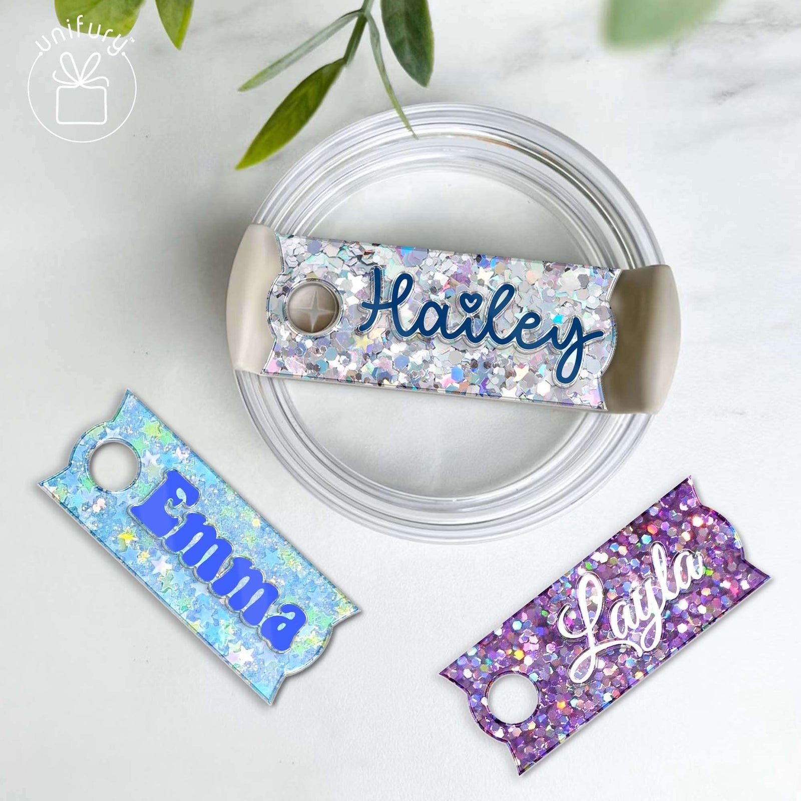 Custom Stanley Name Tags – Hidden Daisies Boutique