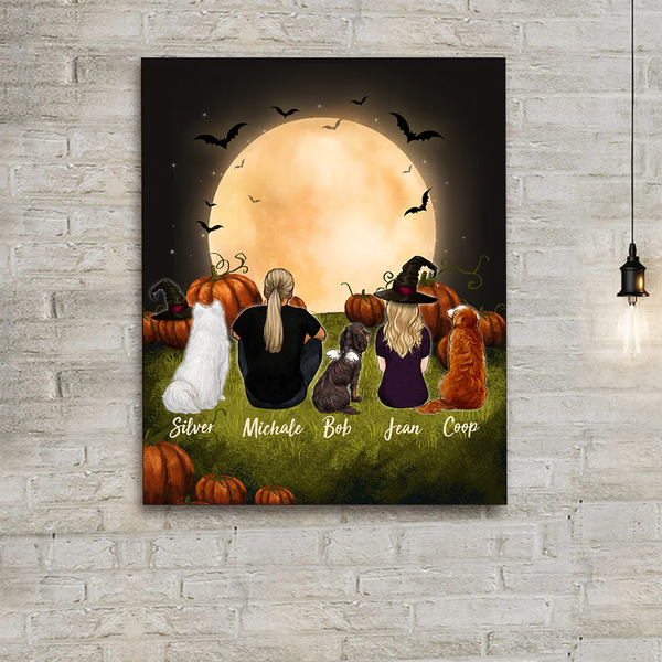 Halloween-couple-canvas-print