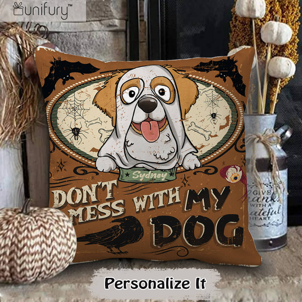 Halloween-pillow-don't-mess-with-my-dog