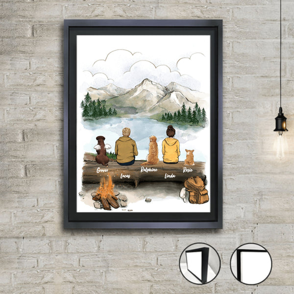 Personalized-Hiking-Memorial-framed-canvas