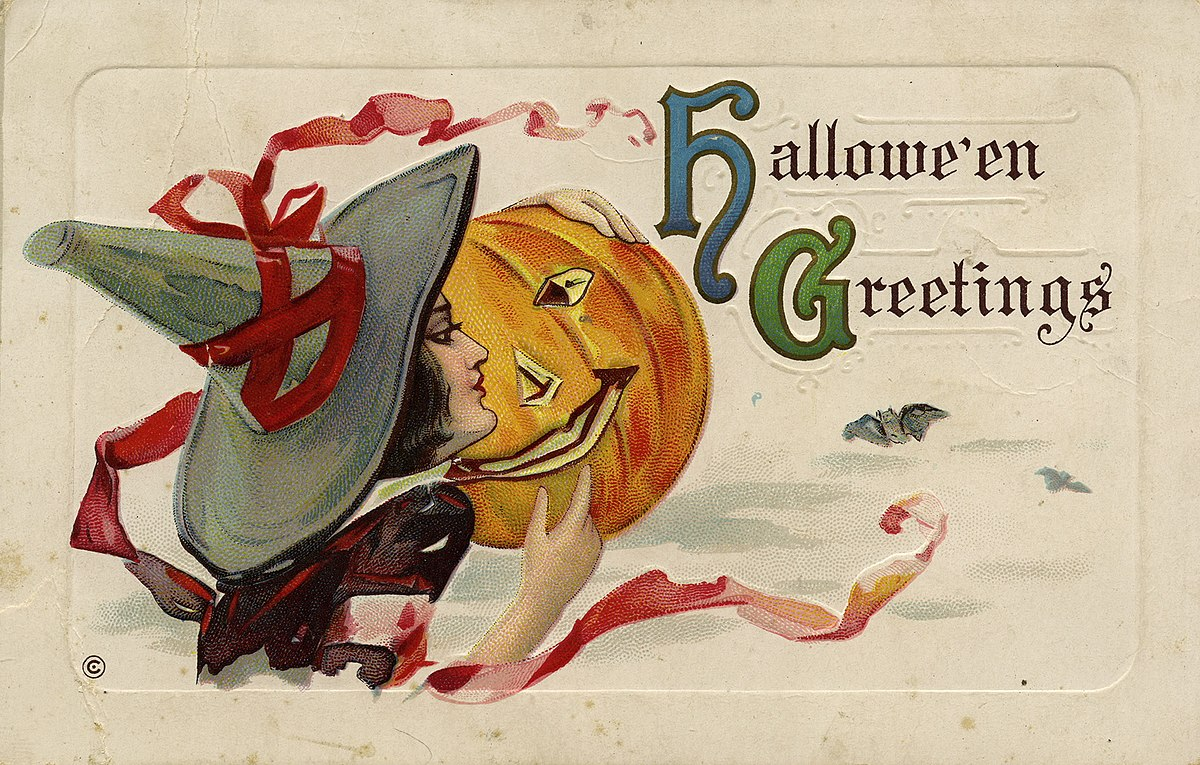 Popularity-of Halloween-cards-in-the-early-1900s