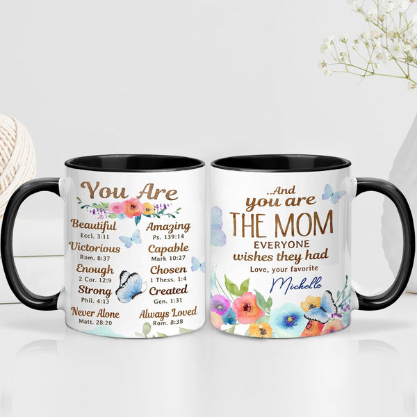 Personalized Christian Accent Mug for Aunt