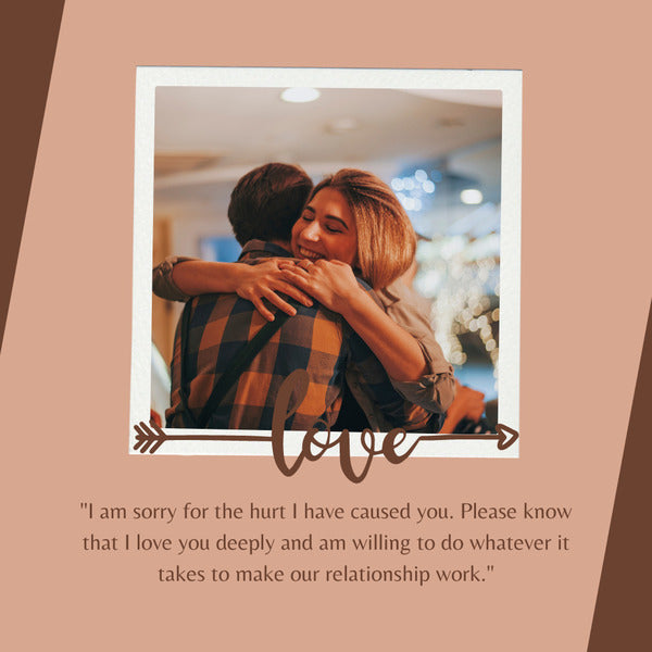 sorry quotes for love