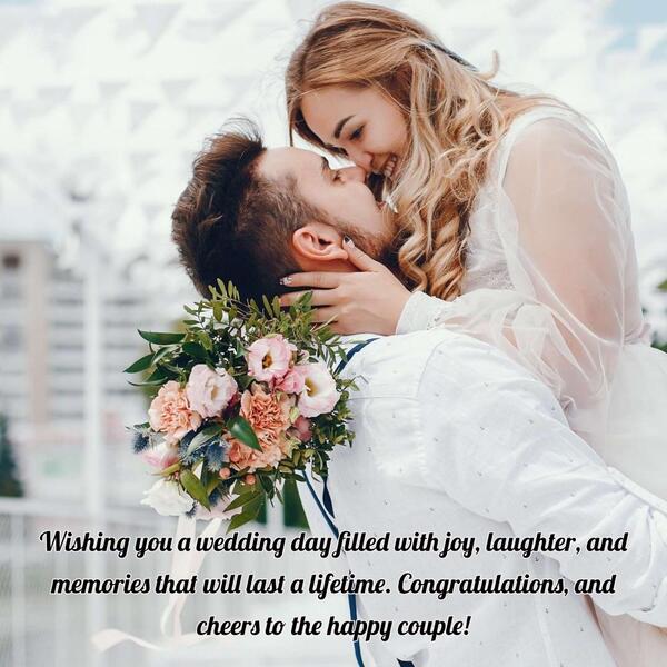 Best wishes for coworker wedding