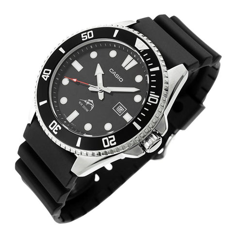 Casio Men's MDV106-1AV 200 M WR Black Dive Watch 