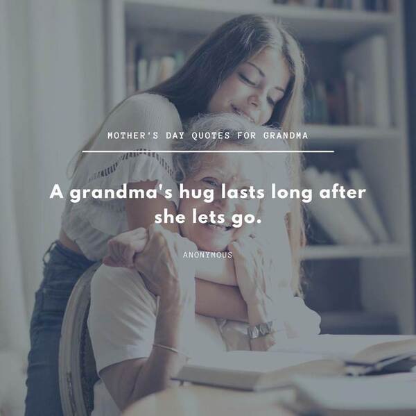 Cute quotes for grandma on mother's day