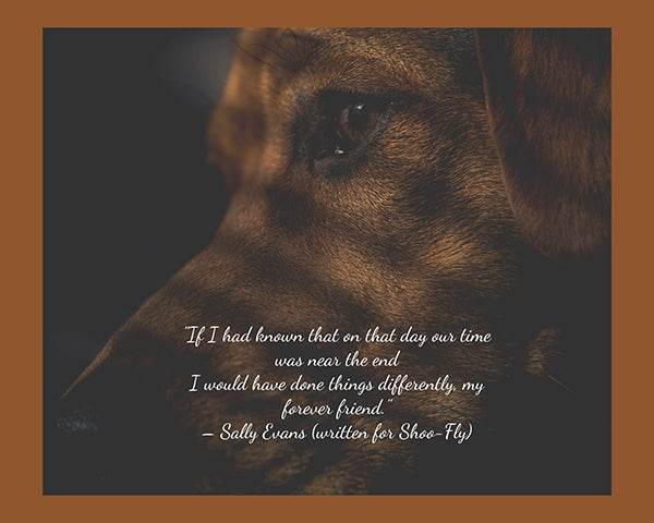 Death of dog quote