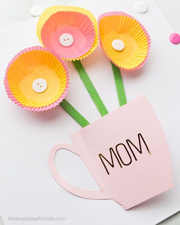 Diy pop up mother's day card
