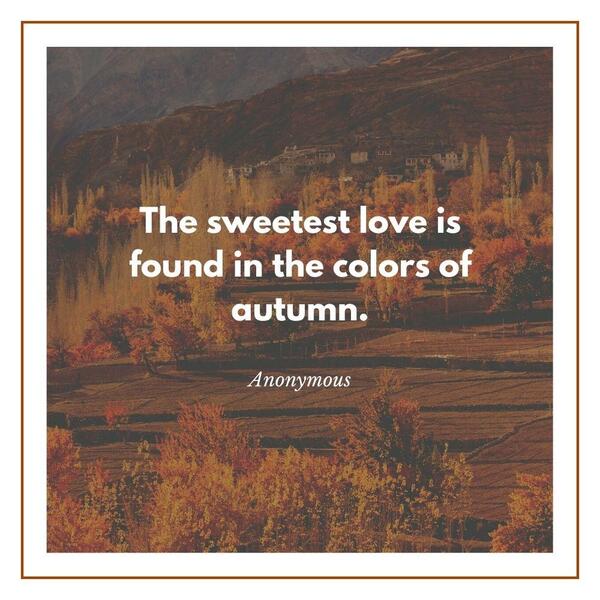 Fall colors quotes