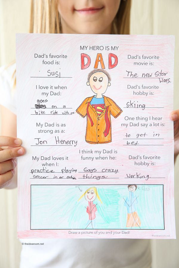 Father's Day Printable Game Fun Dad Games Dad Around the 