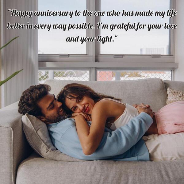 first wedding anniversary wishes to husband from wife