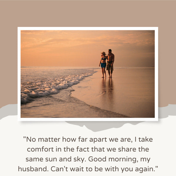 Good morning messages for husband long distance