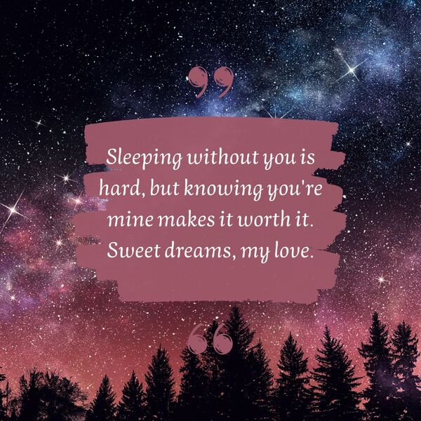 sweet dreams quotes for him