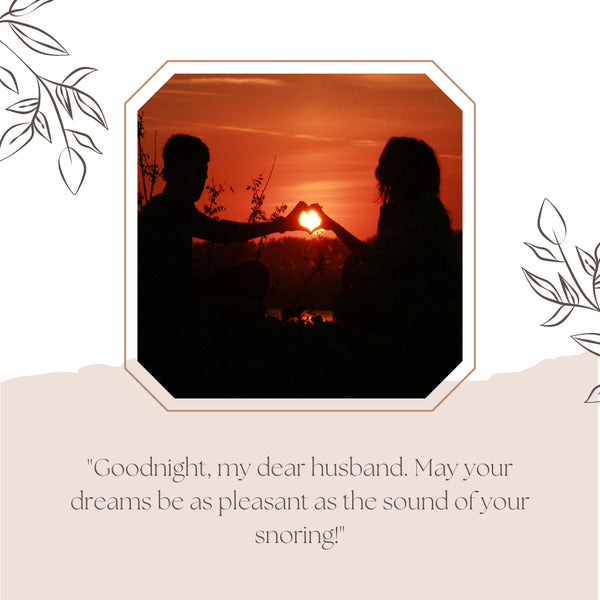 Good night romantic messages for husband