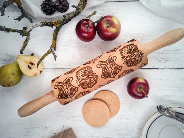 Hufflepuff Embossed Rolling Pin