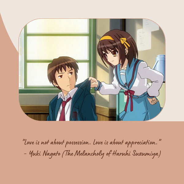 Love anime quotes