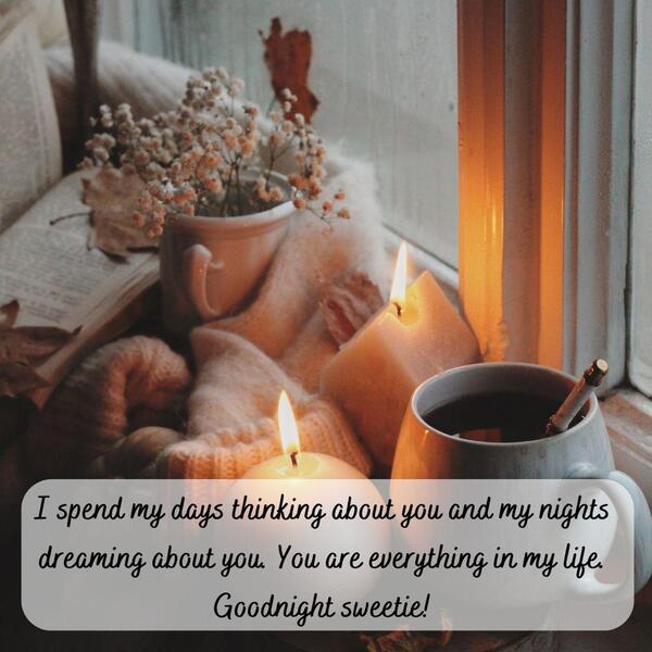 Lovely good night message for my wife