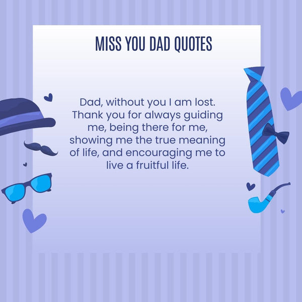 Missing dad quotes 