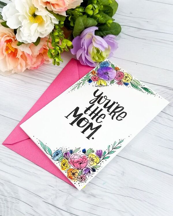 Mother's day card diy ideas